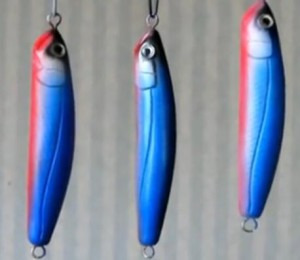 These are lures that Paul made and used for demonstration purposes in his video, as he teaches us Airbrush Scale Patterns on Homemade Lures