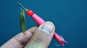 how to make a flying c spinner fishing lure