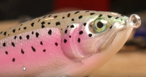 Making a Wood Trout Glide Bait